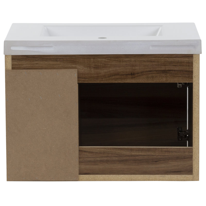 Mercury Row® Altenburg 30.5'' Wall Mounted Single Bathroom Vanity with